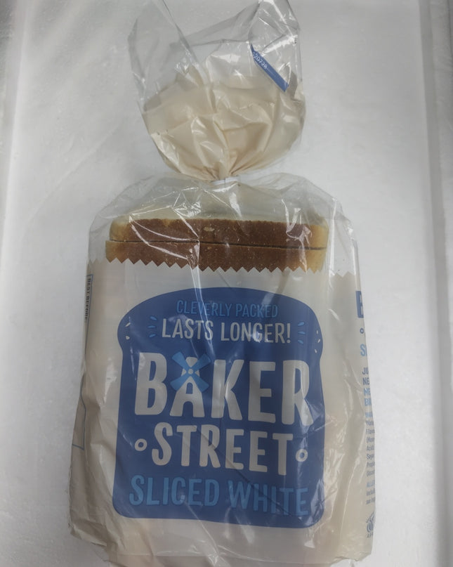 Baker Street Sliced White 550gm