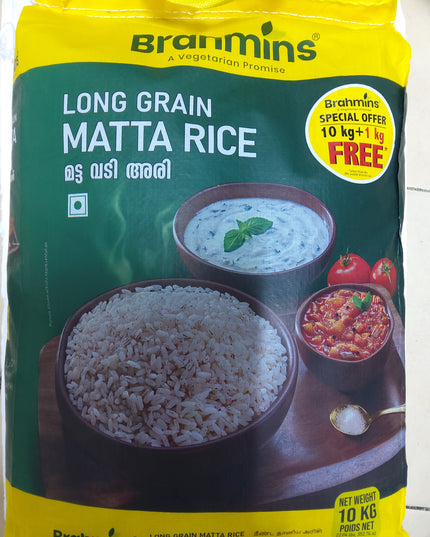 Brahmins Long Grain Matta Rice 10kg